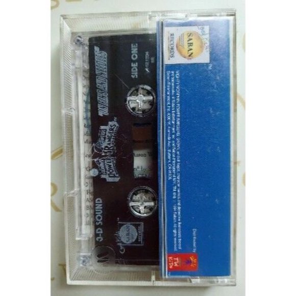 Mighty Morphin Power Rangers On Fins & Needles 3D Audio Adventure Cassette Testd - Picture 3 of 3